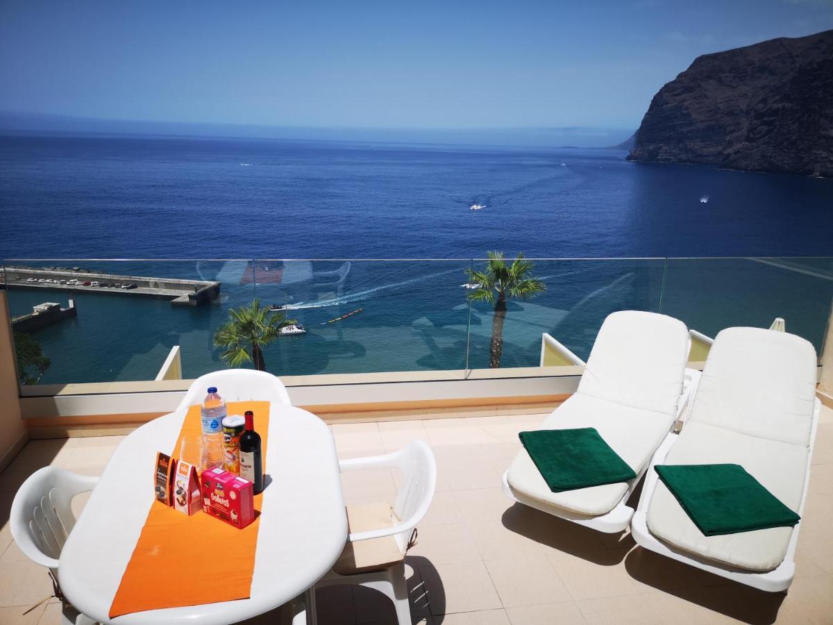 Magical Apt. With Sea View & Cliff Acantilado de los Gigantes المظهر الخارجي الصورة