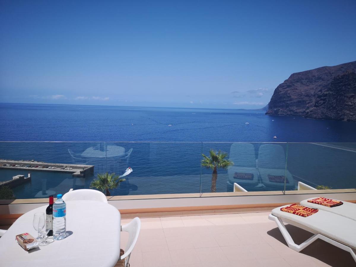 Magical Apt. With Sea View & Cliff Acantilado de los Gigantes المظهر الخارجي الصورة